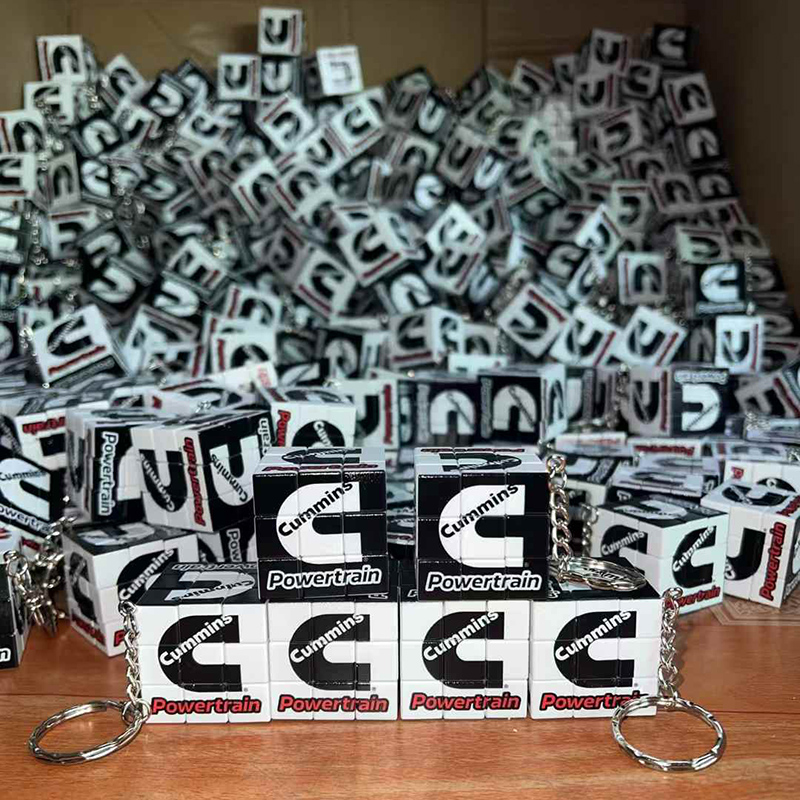	Custom Rubik’s Cube Keychains with Logo