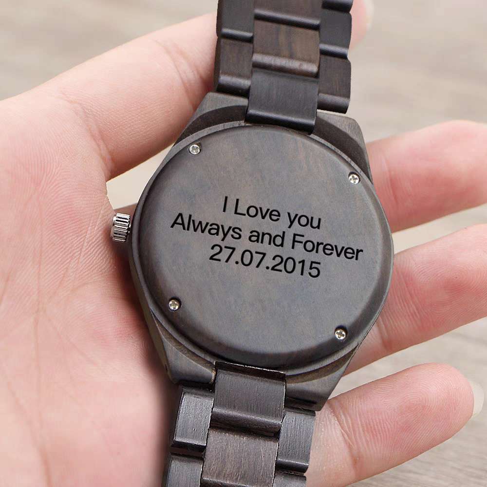 	Custom Wooden Watches with Logo