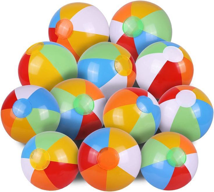 	Custom printed beach balls