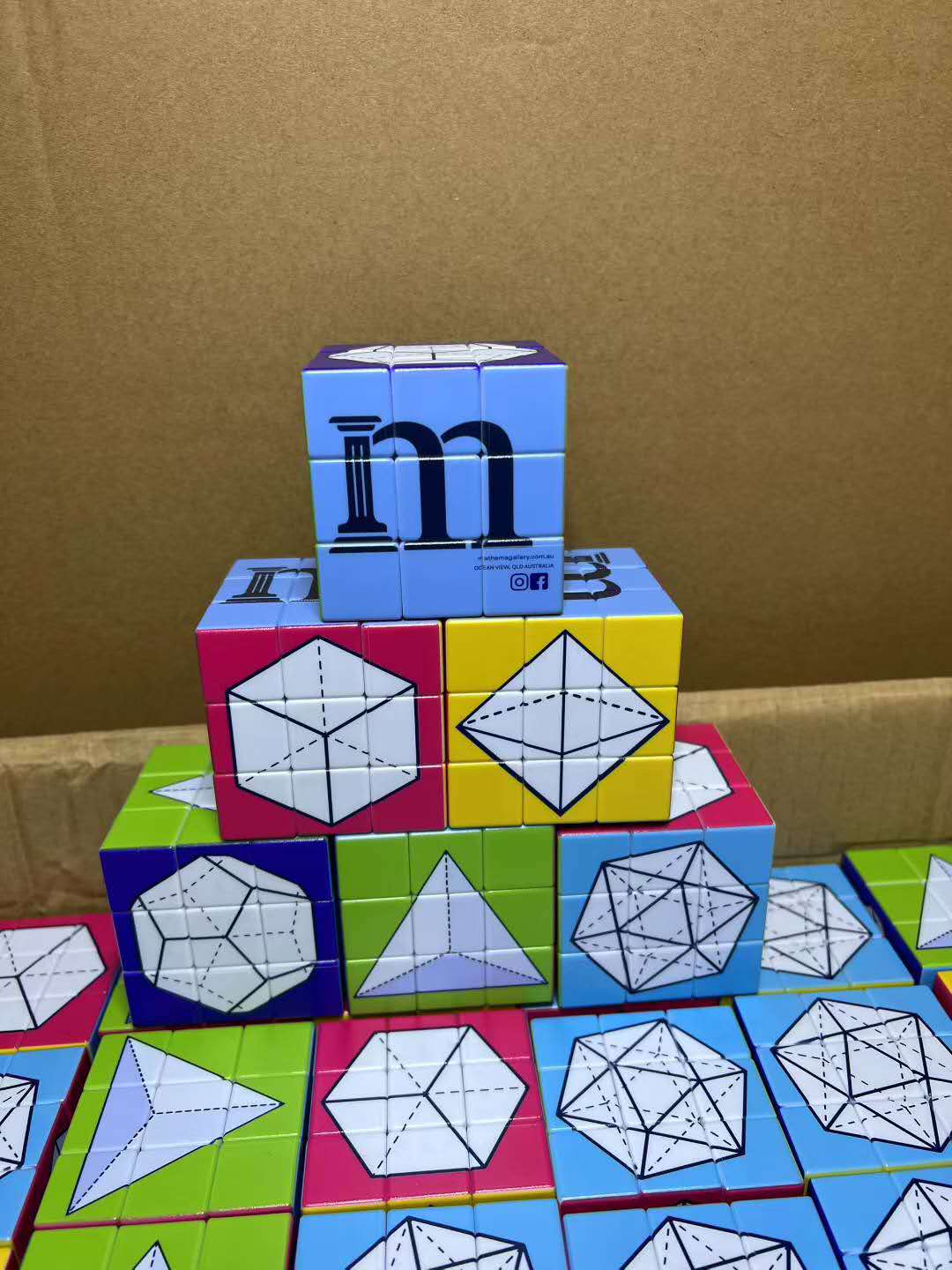 	Branded Rubik’s cubes