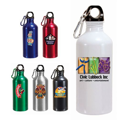 	Branded water bottles