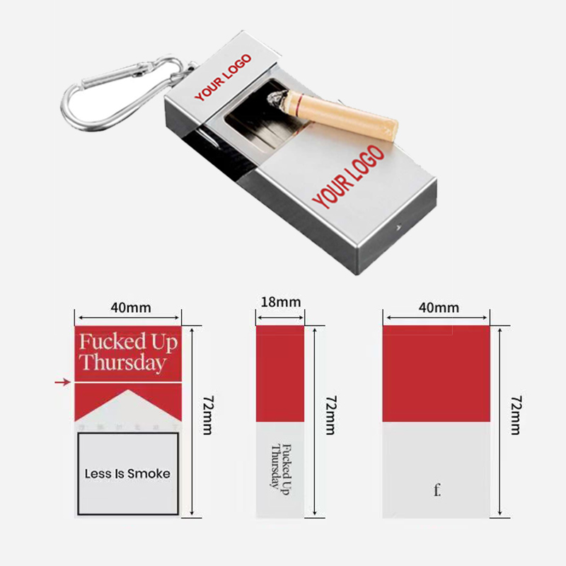 	Branded pocket ashtrays
