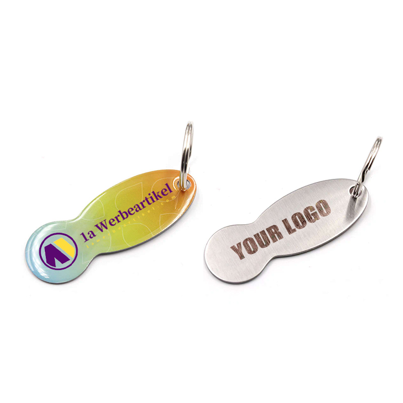 	Branded shopping cart tokens