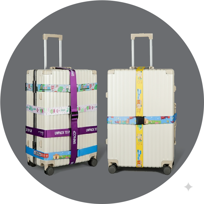 	Cinturones para maletas personalizados con logo