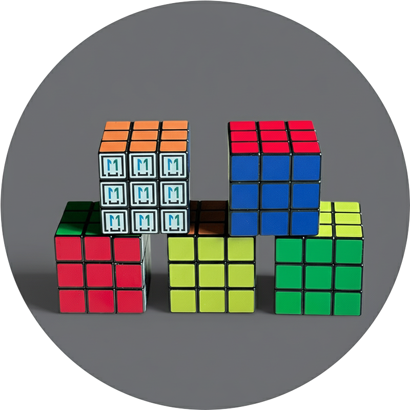 	Cubo Rubik con logo