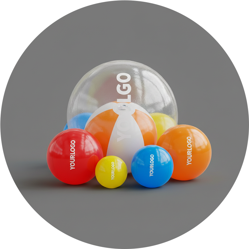 	Pelotas de playa personalizadas con logo