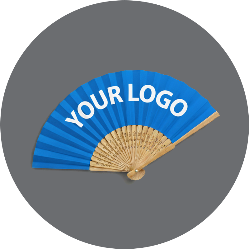 	Abanicos promocionales personalizados con logo