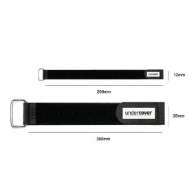 Custom Velcro Cable Ties with Metal Eyelet | Reusable V...