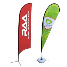 Custom Beach Flags | Double-Sided Printed Beachflags – ...