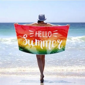 Custom Beach Towels with Logo – Personalized Beach Towe...