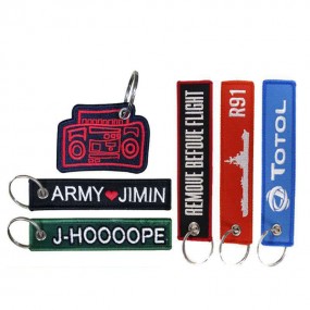 Woven Luggage Tags with Logo | Custom Woven Bag Tags – ...