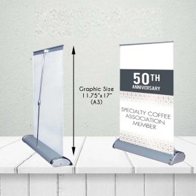 Mini Roll-Up in A4 or A3 Format – awpromotion.com | Tab...