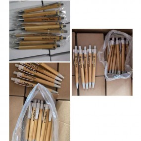 Custom Bamboo Pens | Personalized Bamboo Pens with Logo...