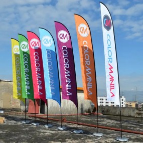 Custom Beach Flags | Double-Sided Printed Beachflags – ...