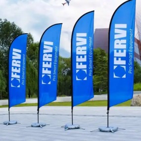 Custom Beach Flags | Double-Sided Printed Beachflags – ...