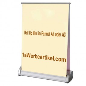 Mini Roll-Up in A4 or A3 Format – awpromotion.com | Tab...