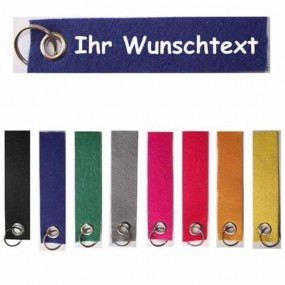 Custom Felt Keychains with Logo Printing | Personalized...