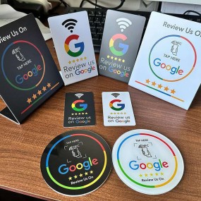 custom table display printing, personalized desk displa...