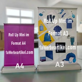 Mini Roll-Up in A4 or A3 Format – awpromotion.com | Tab...