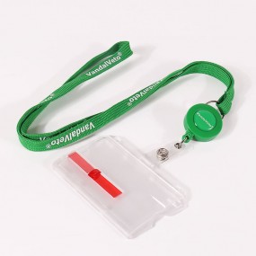Custom Lanyards / Badge Holders with Card Jojo – Person...